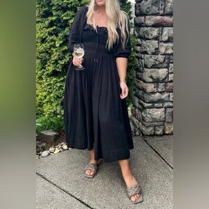 Free People Oasis Midi Dress L